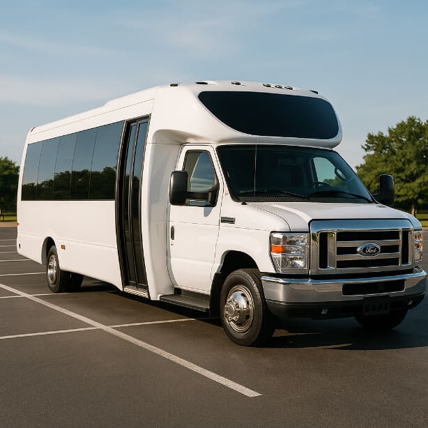 Escondido Shuttle Bus Rentals 20 Passenger Shuttle Bus
