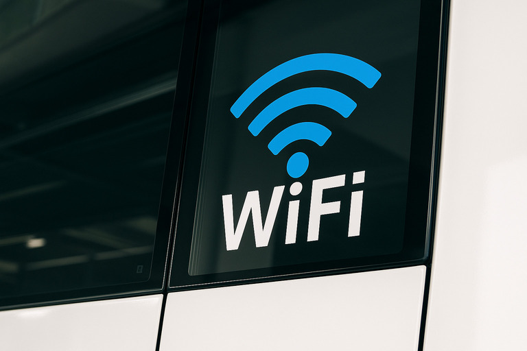 Wi-Fi on a Charter bus